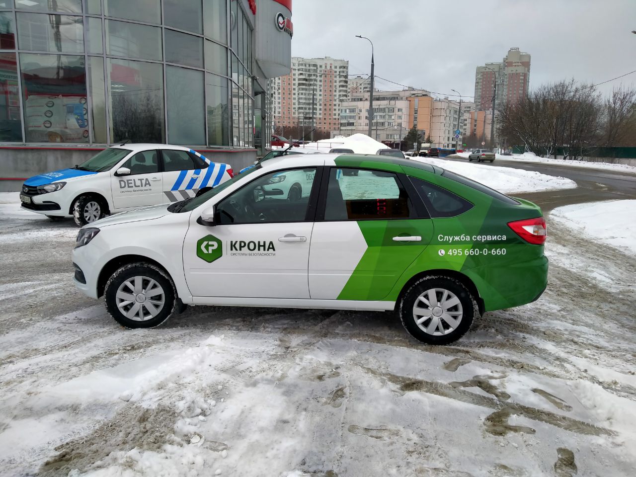 Пленка на крыше авто