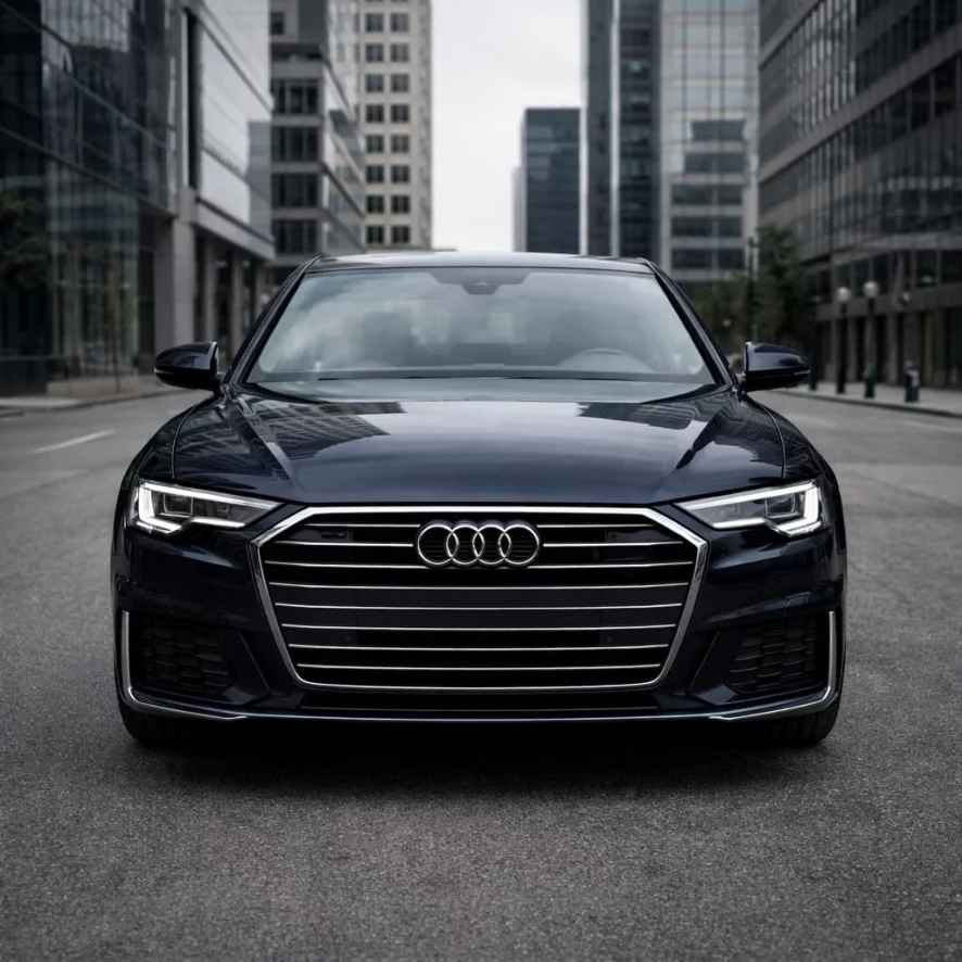 Оклейка Audi защитной PPF плёнкой — антигравийная защита