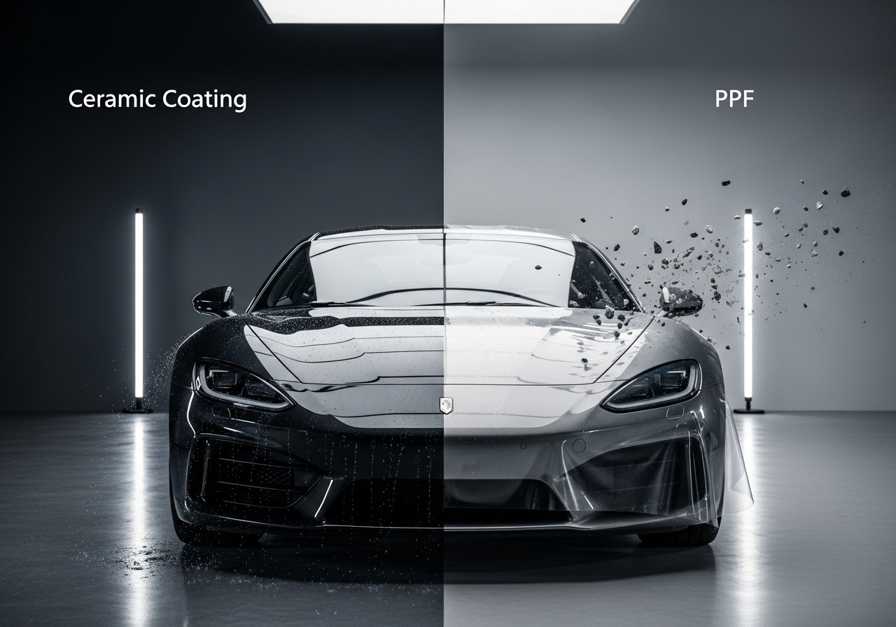 Керамика и защитная пленка