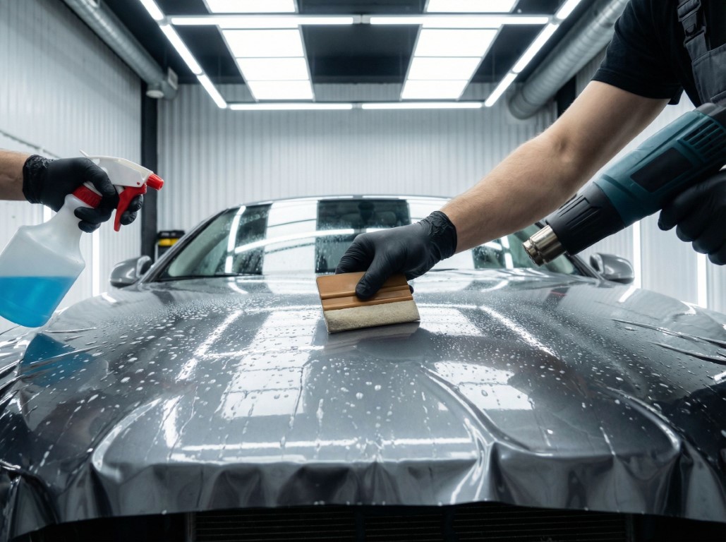 Как правильно оклеить автомобиль.