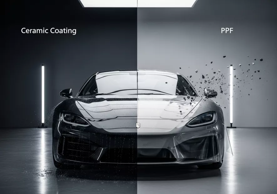 Защита кузова керамикой и бронеплёнкой