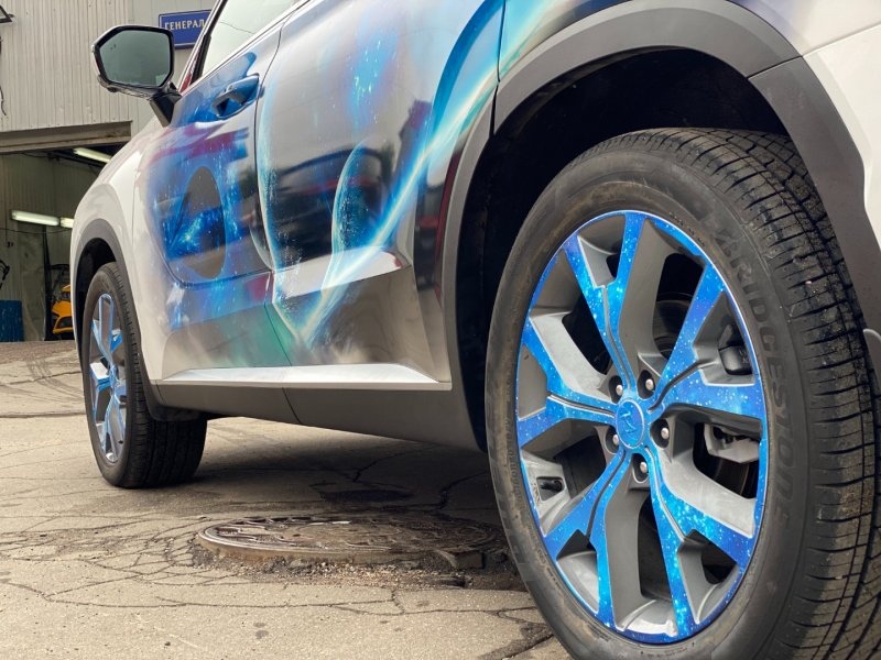 виниловая пленка с печатью для авто_1