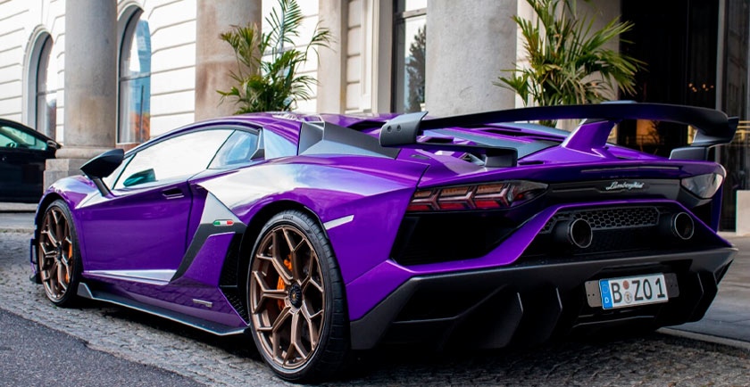 Оклейка Lamborghini защитной пленкой Clif Designs