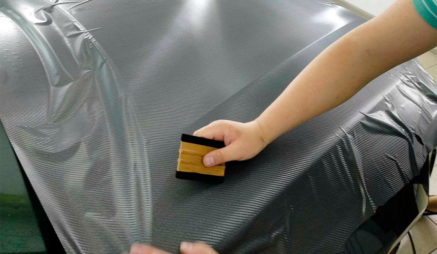 Оклейка авто пленкой ПВХ