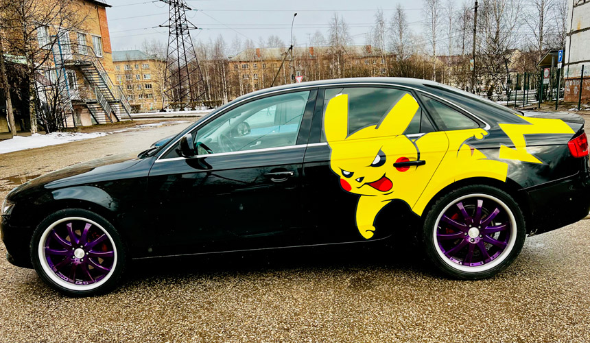 Топовые наклейки на авто, самые популярные наклейки на автомобиль