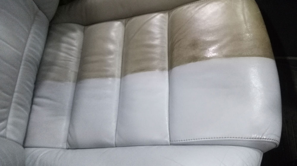 Химчистка кожи в салоне автомобиля