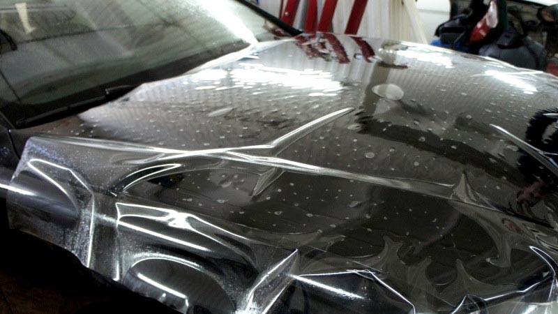 Этапы обклейки авто 