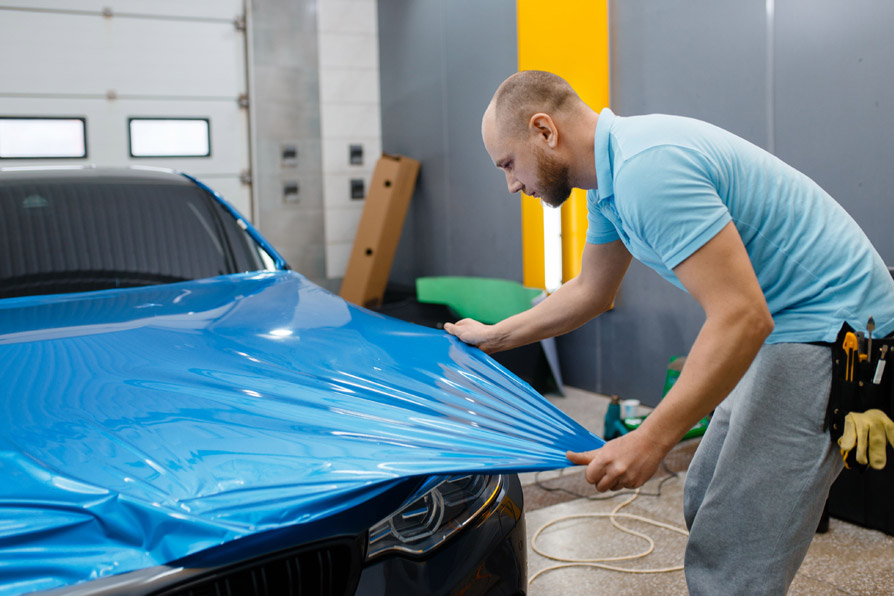 Полностью или частично закатать машину