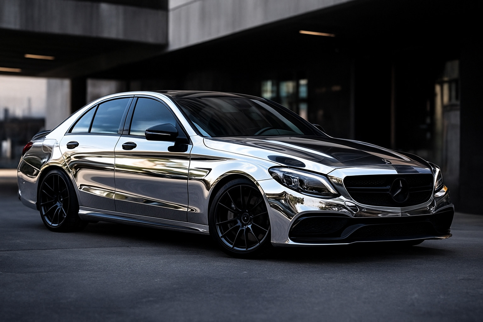 Антихром оклейка в Москве