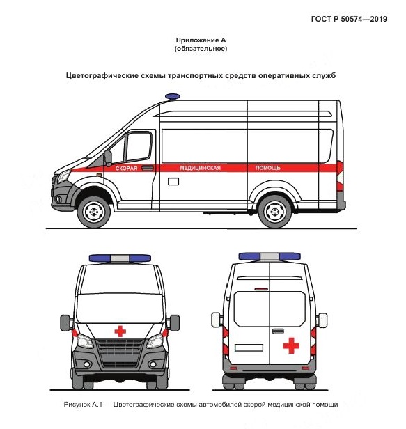 Раскраска Машины скорой помощи