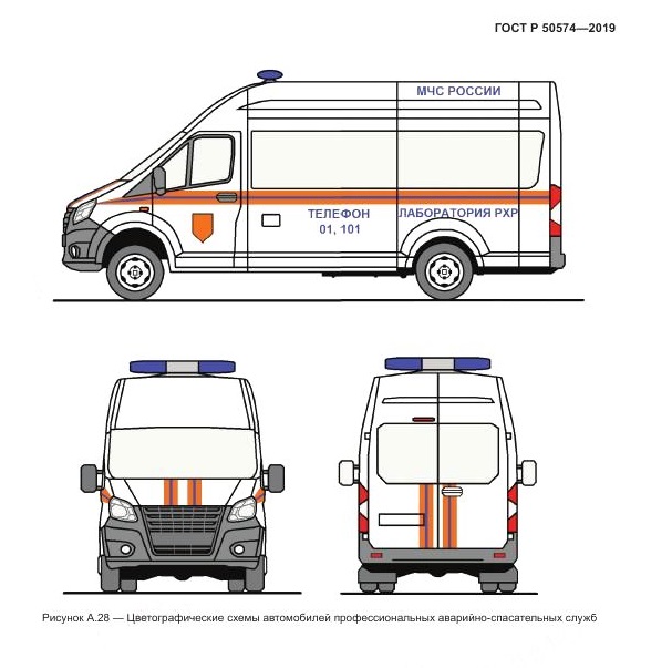 Оклейка фургонов МЧС