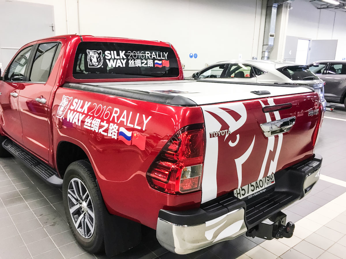 Брендирование для silk-way